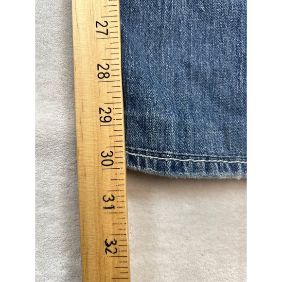 Big Star Liv Jeans Womens‎ 29L Blue Denim Bootcut Medium Wash Stretch - Picture 9 of 10